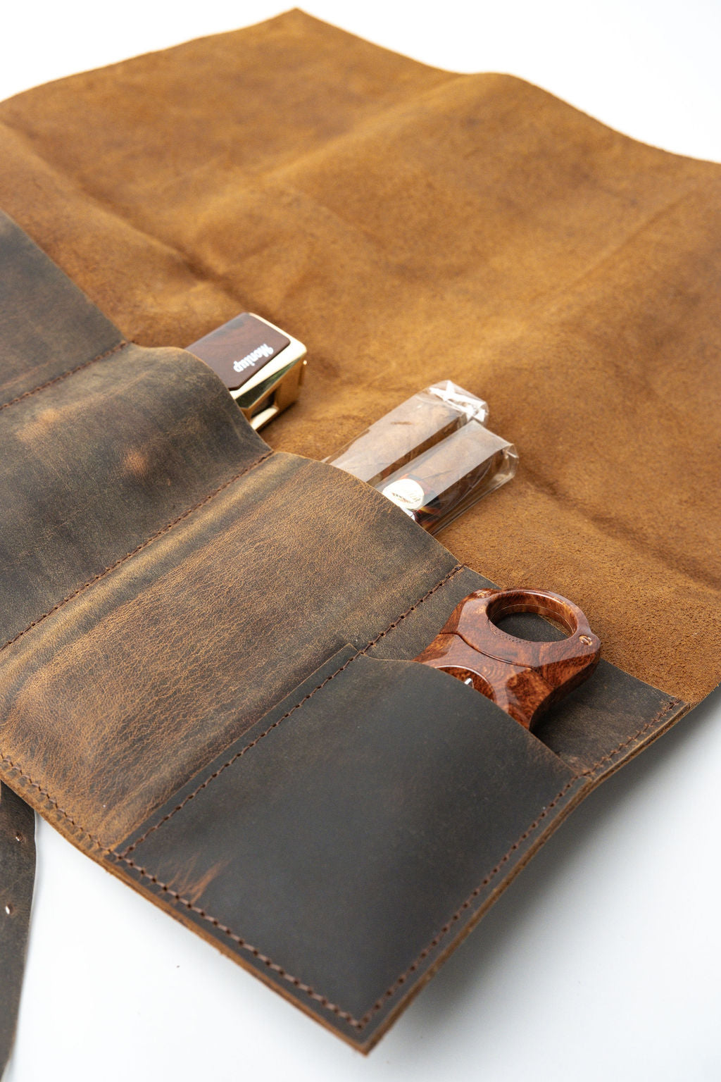 Leather Cigar Case